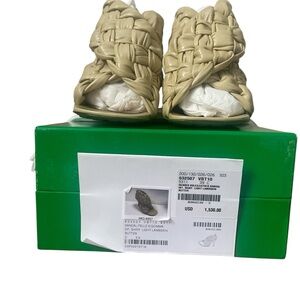 Bottega Veneta Cream Heels